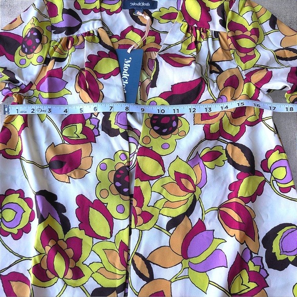 ModCloth Certainly Styled‎ Kimono Floral Jacket Retro Women's XXS/XS – NWT - Picture 6 of 6